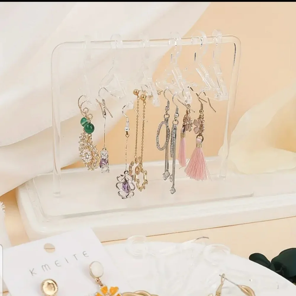 2 Packs: Clear Jewelry Earrings Hangers Holder